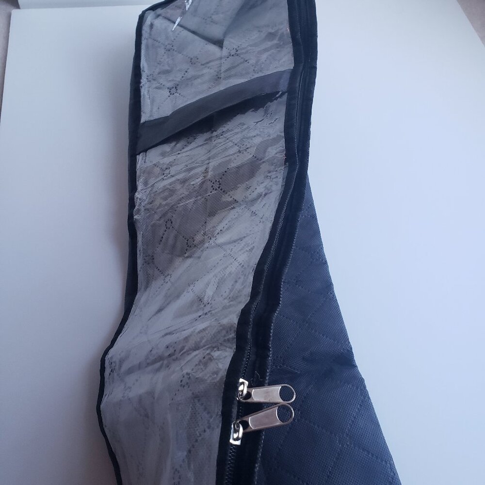 Under-Bed Storage Bags, Foldable Zipper Bags 3 Pack / Grey / NWT Bliss Totes - Picture 5 of 6